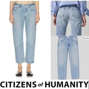 Citizens of Humanity Organic Cotton Jeans  Isla Low Rise Straight Y2K Style